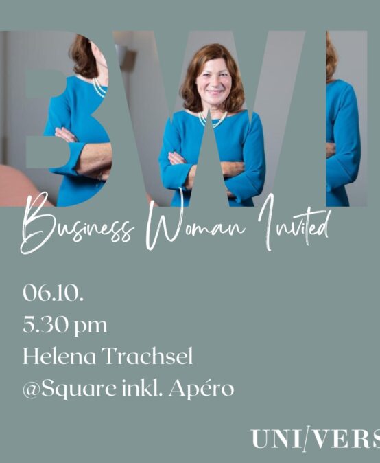 Business Women Invited mit Helena Trachsel