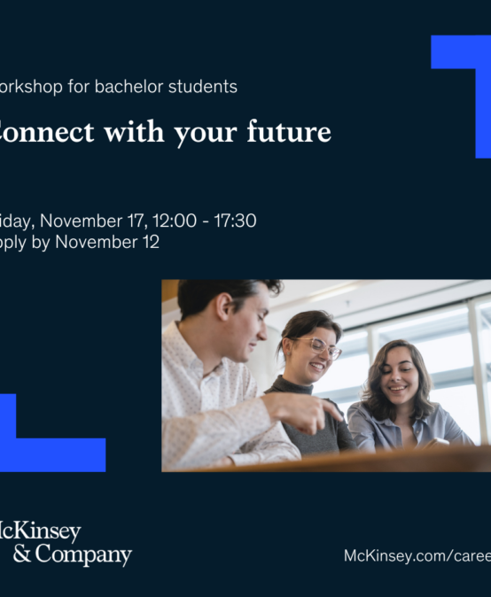 Connect with your future – Workshop for bachelor students