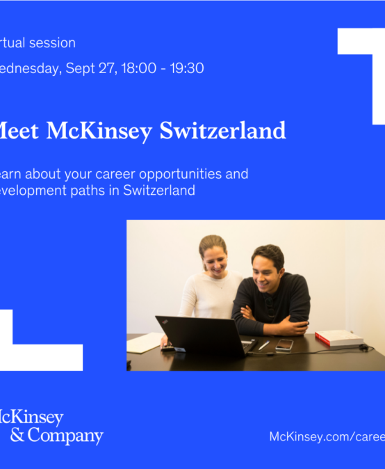 Meet McKinsey Switzerland