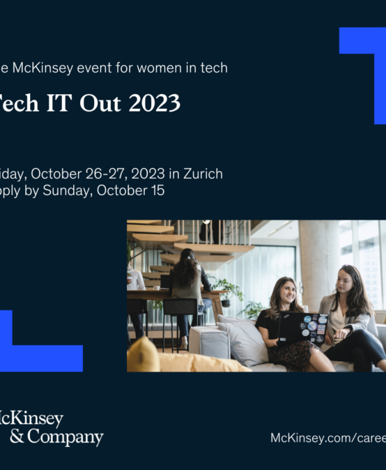 Tech IT Out –  Event for women in tech