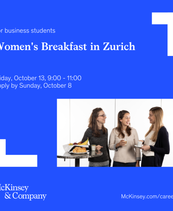 Women’s breakfast for business students